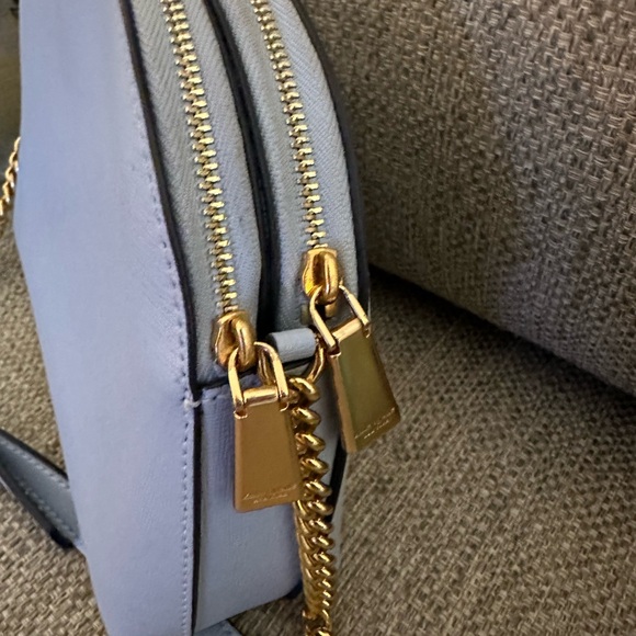 Kate Spade Morgan Double Zip Leather Crossbody Bag - Picture 12 of 14